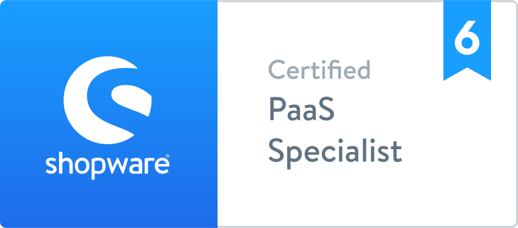 Shopware 6 Certified PaaS Specialist